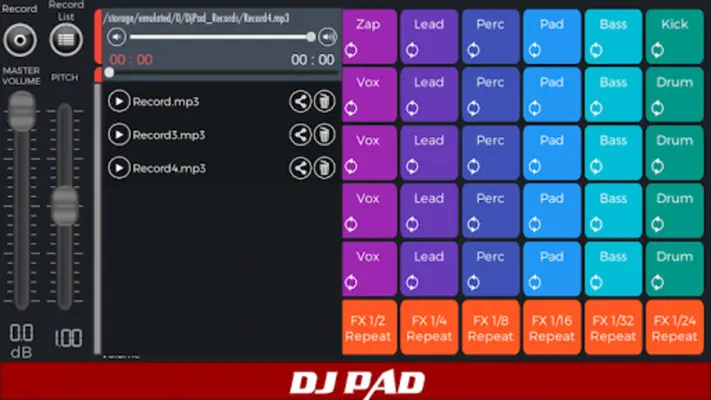 Dj Pads android App screenshot 2